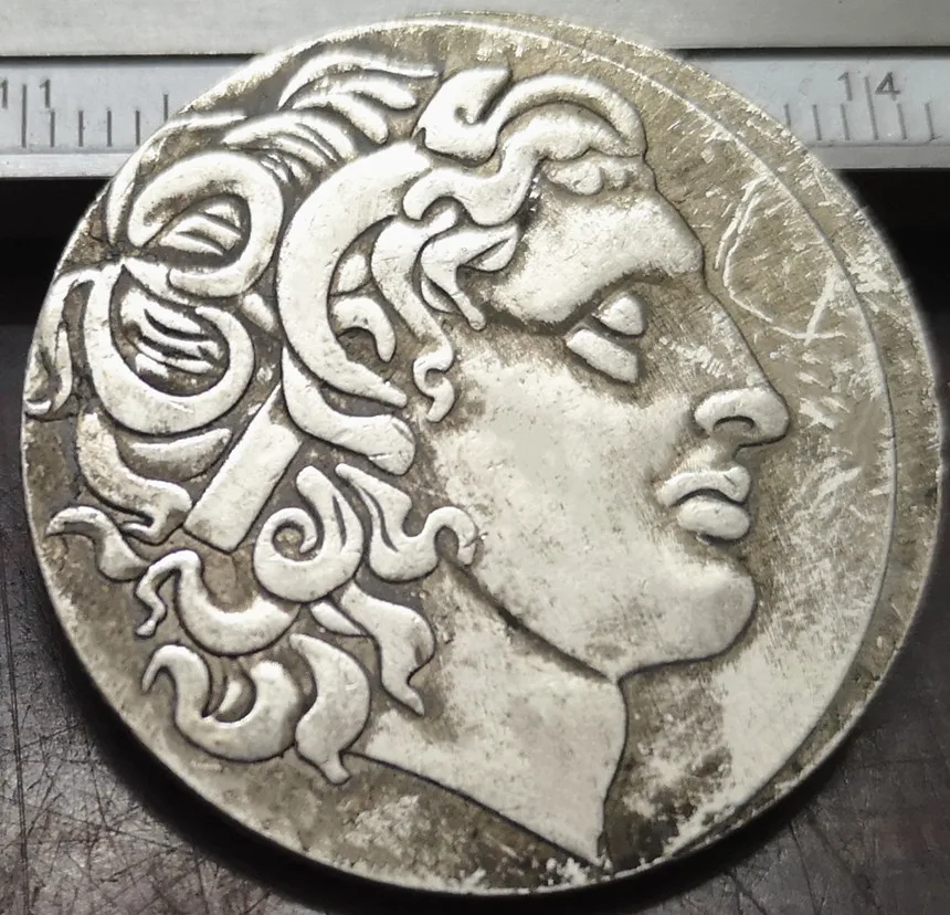 Древний Римский посеребренный копия монеты#2