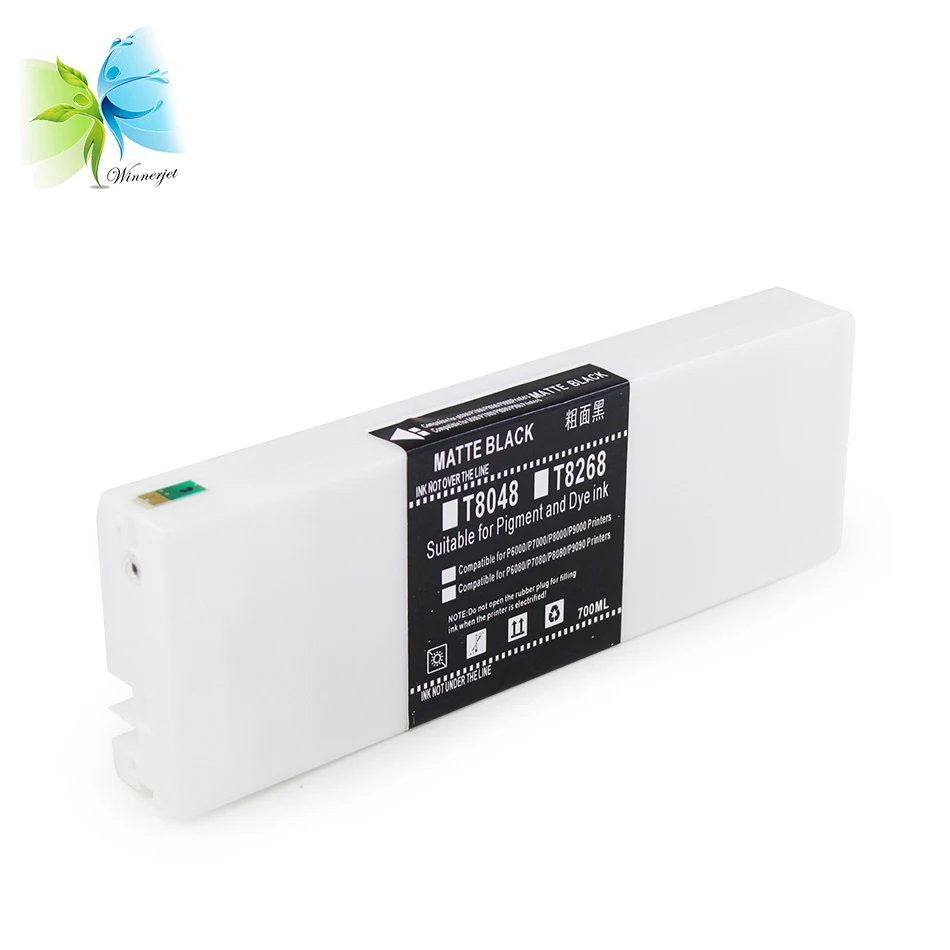 WINNERJET 700 мл T8041 T8049 Совместимый картридж для принтера Epson SureColor P6000 P8000|ink cartridge|compatible