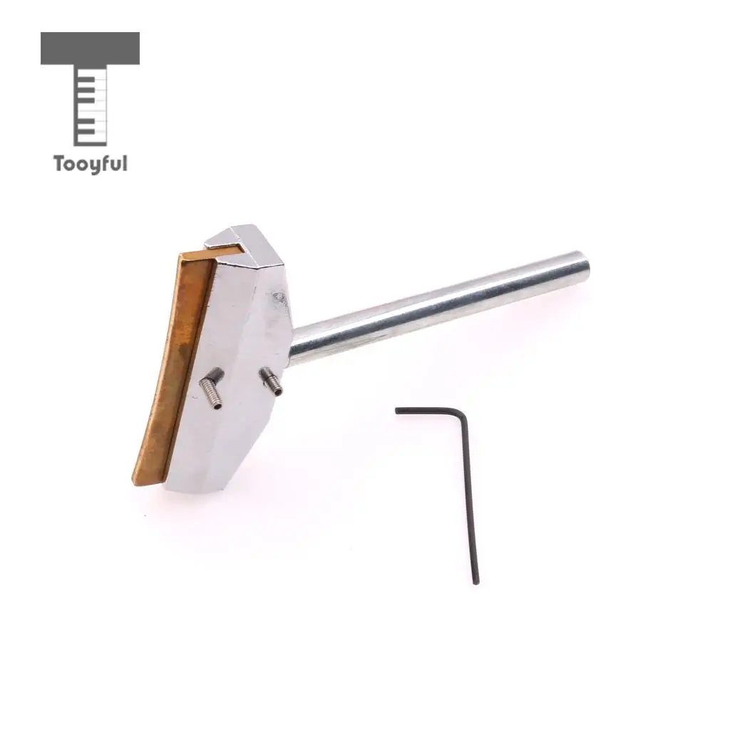 Guitar Repair Tool Set 9pcs Brass Fingerboard Fretboard Press Caul Insert+L Shaped Wrench