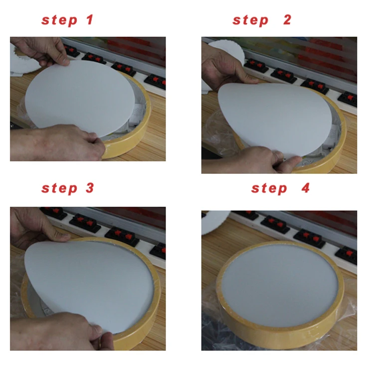 install lamp shade instruction