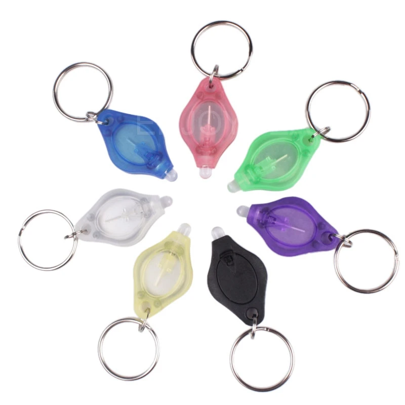 10pcs 5pcs mini led keychain squeeze torch flashlight mini led keychain light