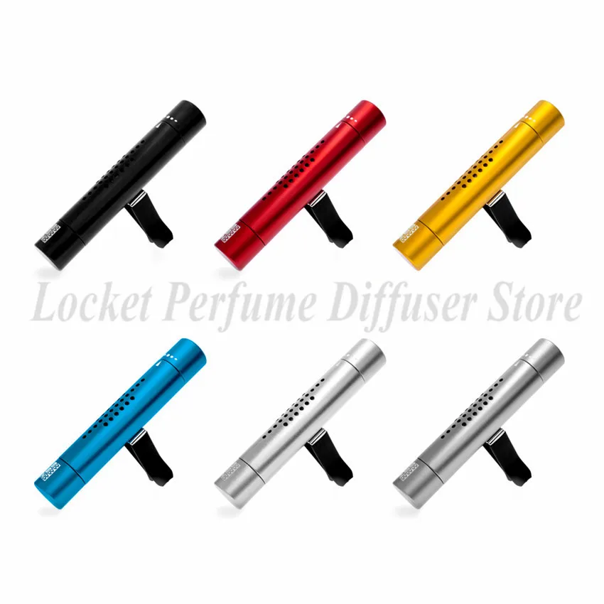 

5pcs 10pcs Car Diffuser Locket Auto Outlet Perfume Vent Clip Conditioning Fragrances Diffuser Aroma Solid Perfume Gift