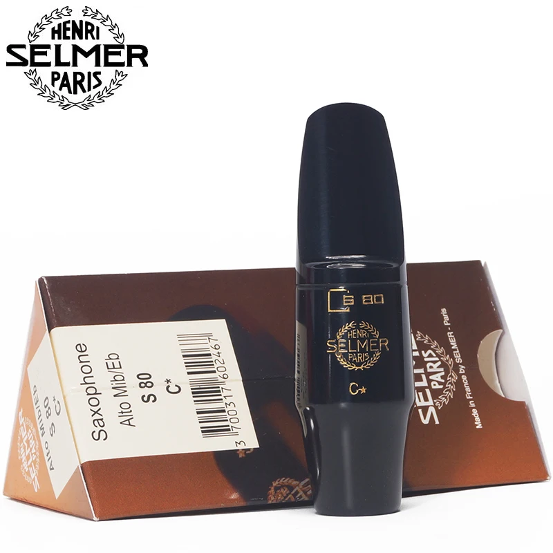 Французский Selmer S80 C* альт саксофон мундштук бакелит жесткий резиновый материал