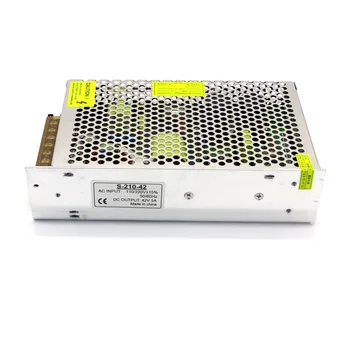 

Input Ac 110V 115V 220V 230V by Switch Controlled Led Power Supply Transformer Dc Voltage Regulator 42V 5A 210W