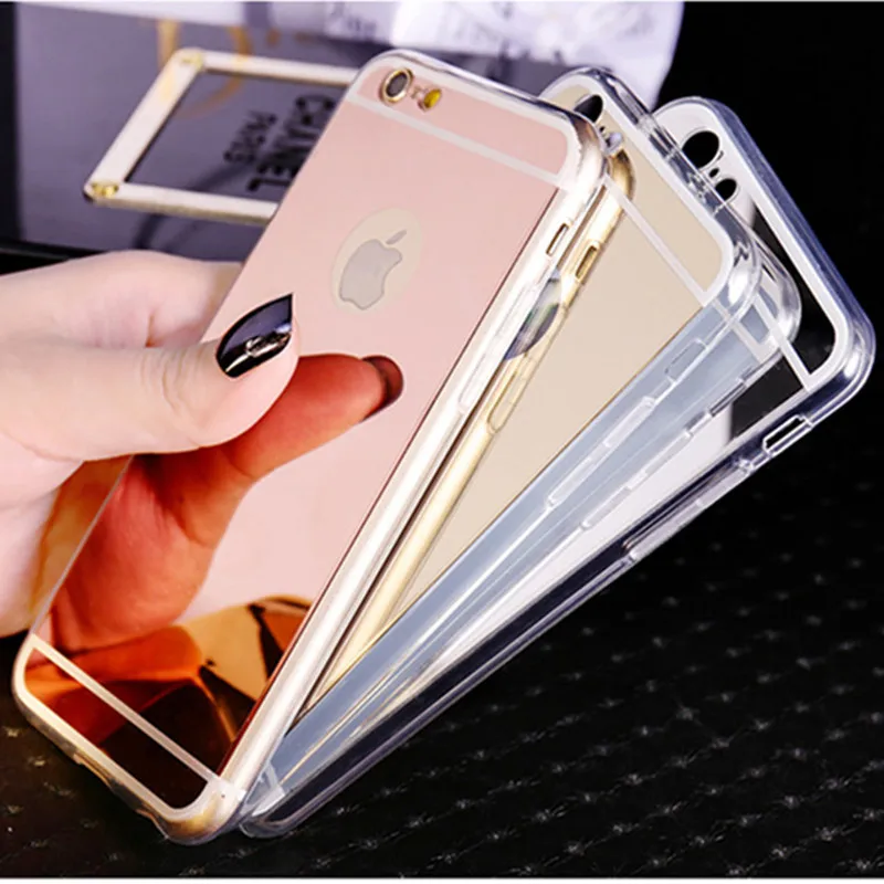 Ayeena для IPhone XS XR MAX 5 8 &quot6 1&quot 6 &quotзеркало макияжа Мягкий силиконовый чехол из ТПУ