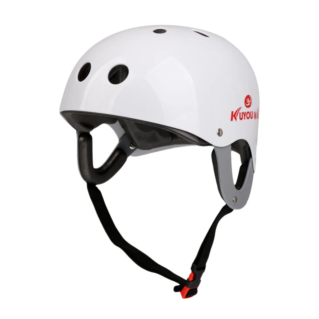 Durable Marine Pro Safety Helmet for Water Sports Kite Wake Board Canoeing Kayaking Rafting Fishing Head Circumference 57-62cm