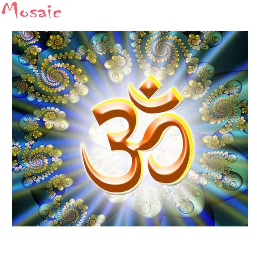 

religious Diamond Painting Full Square/Round drills painting,om icoms Daimond mosaic Picture Embroidery diamond Cross Stitch