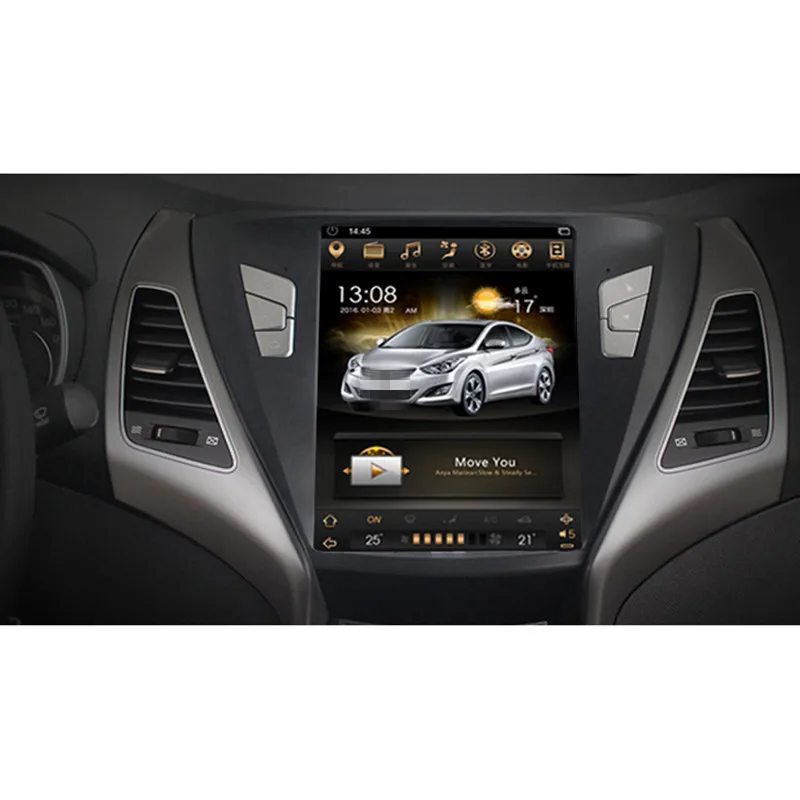 Автомобильное радио с вертикальным экраном CHOGATH 10 4 дюйма Android 7 0 GPS мультимедиа
