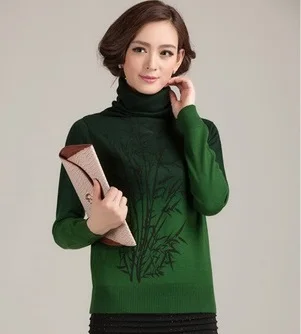 

Women's base shirt pullover the spring autumn and winter warm cashmere sweater knitted sweater coat
