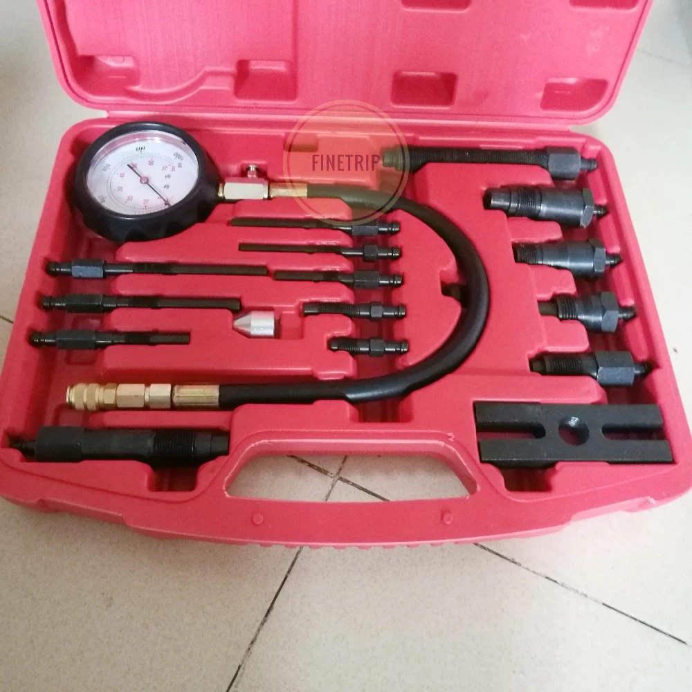 DIESEL CYCLINDER PRESSURE GAUGE TU15B Diesel Engine Compression Tester