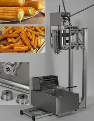 3L Ёмкость испанская Чуррос Машина чайник с 6L глубокий Fryer_churros машина для продажи