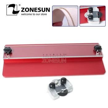 

ZONESUN Leather Segment Cutting Device Leather Edge Cutter Section Cutting tool
