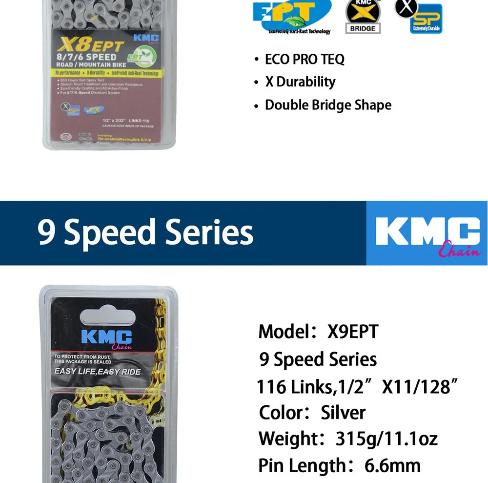 Clearance KMC X11 X10 Bicycle Chain 9S 10S 11S Bicycle Chain 116L With Original box and Magic Button for Mountain/Rod Bike Bicycle Parts 12 Clearance KMC X11 X10 Bicycle Chain 9S 10S 11S Bicycle Chain 116L With Original box and Magic Button for Mountain/Rod Bike Bicycle Parts 12