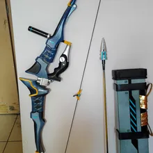 Высокое качество на заказ Аниме Косплей ПВХ реквизит Игры Cos Hanzo Shimada лук& стрелы& колчан сценические аксессуары Хэллоуин часть