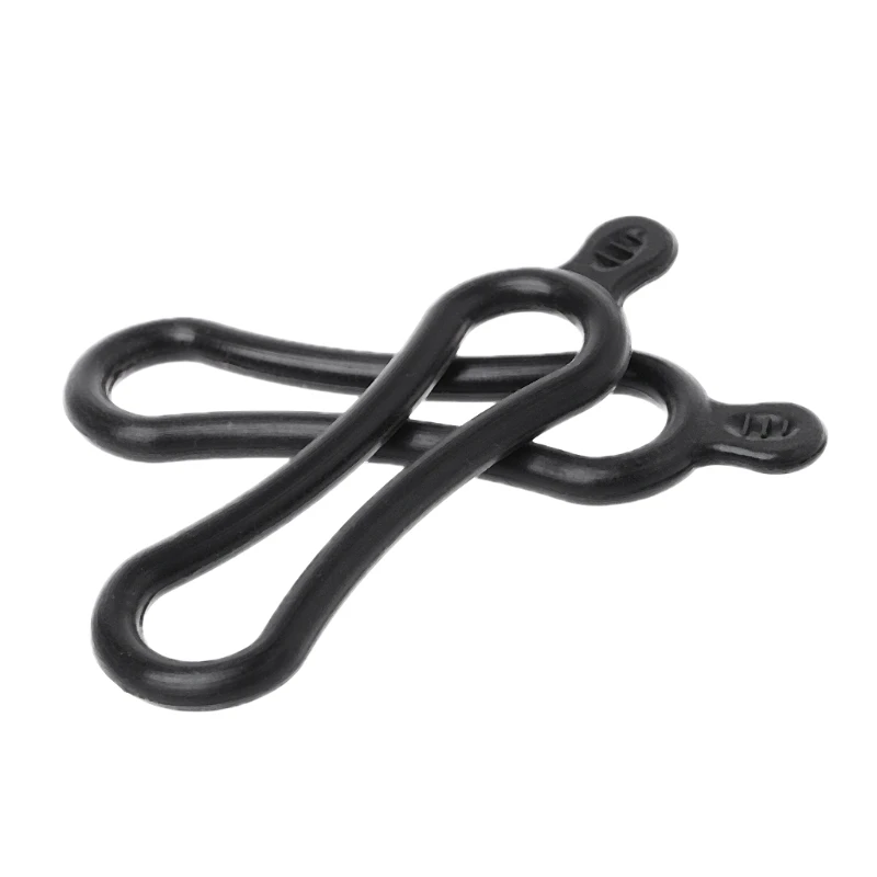 Clearance Cycling light lamp Mount Holder Frame Elastic Strap LED Head Light Rubber Rings 6