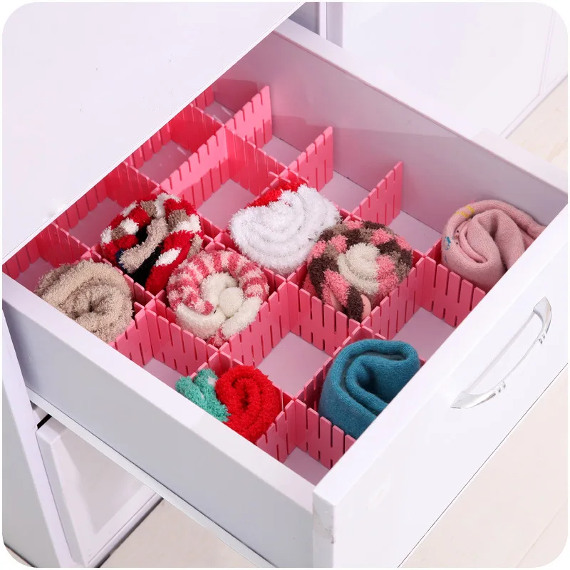 

Diy Thickening Accept A Partition 4 Piece Dress Free Combination Lattice Drawer Partition Plate Mesh Division Arrangement Grid