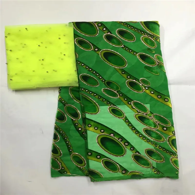 

New Arrival satin silk fabric Fashion african wax pattern design Eco-Friendly silk fabric for Party Dress LXE101303