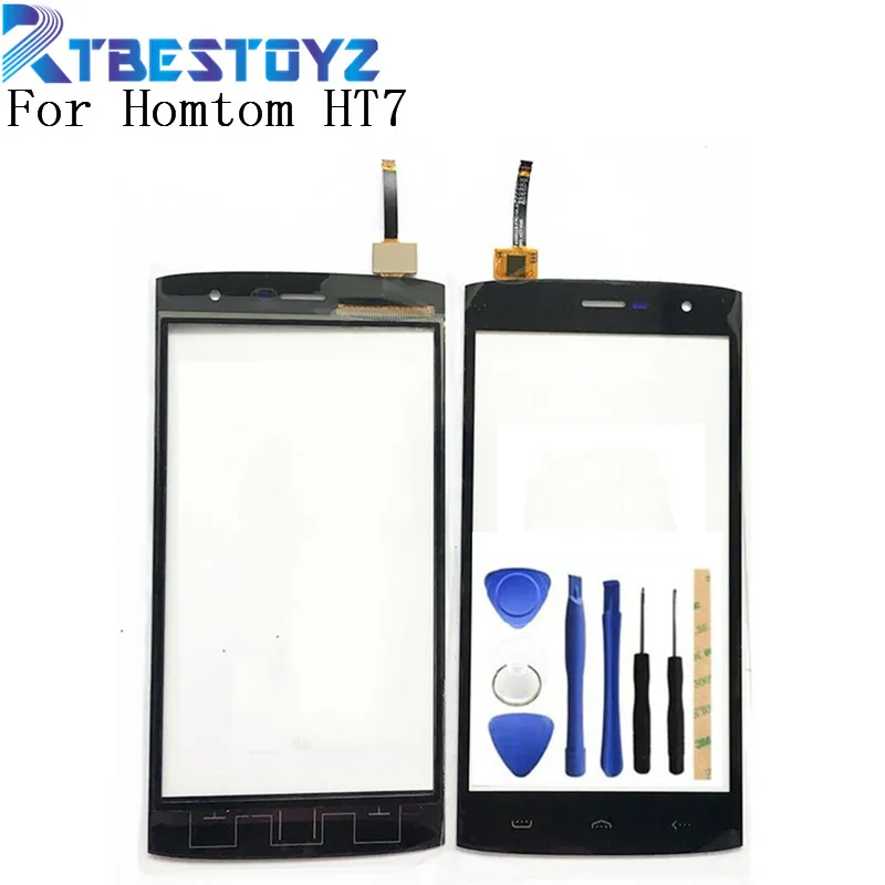 

RTBESTOYZ 5.5" Touch Screen Digitizer For HOMTOM HT7/HT7 Pro Glass Panel Replacement Touch Sensor Touchscreen