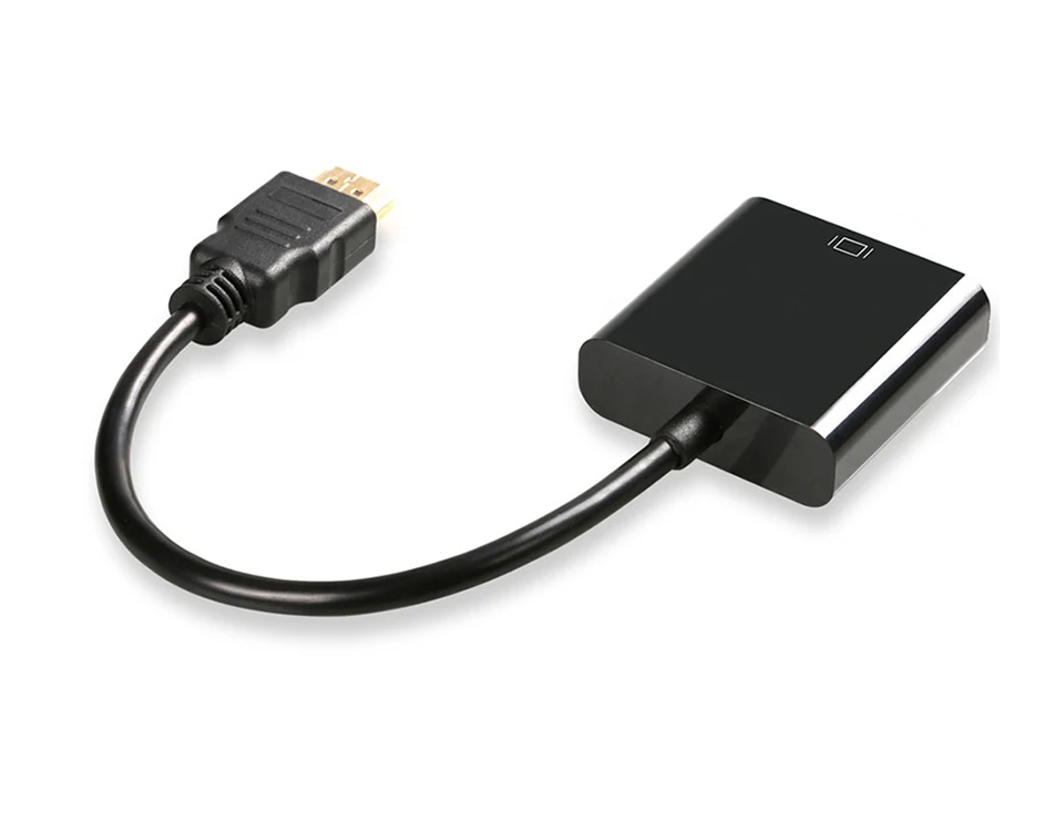 VERI Male to Female 1.4 Version HDMI to VGA Converter HD Adapter Cable for PC Laptop Tablet Support 1080P HDTV TV Video Card (11)