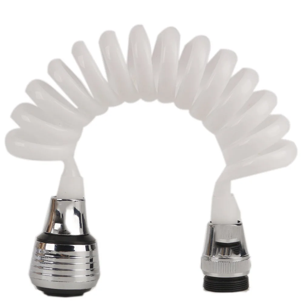 Retractable Spiral Shaped Faucet Extender Bubbler Kitchen Bathroom Tube Tap Water Filter Dish Washing Shower Water-Saving Nozzle Retractable Spiral Shaped Faucet Extender Bubbler Kitchen Bathroom Tube Tap Water Filter Dish Washing Shower Water-Saving Nozzle