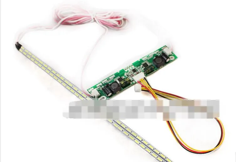 

New!! 42 inch LED Aluminum Plate Strip Backlight Lamps Update Kit for LCD Monitor TV Panel 2 LED Strips 475mm Free Shipping