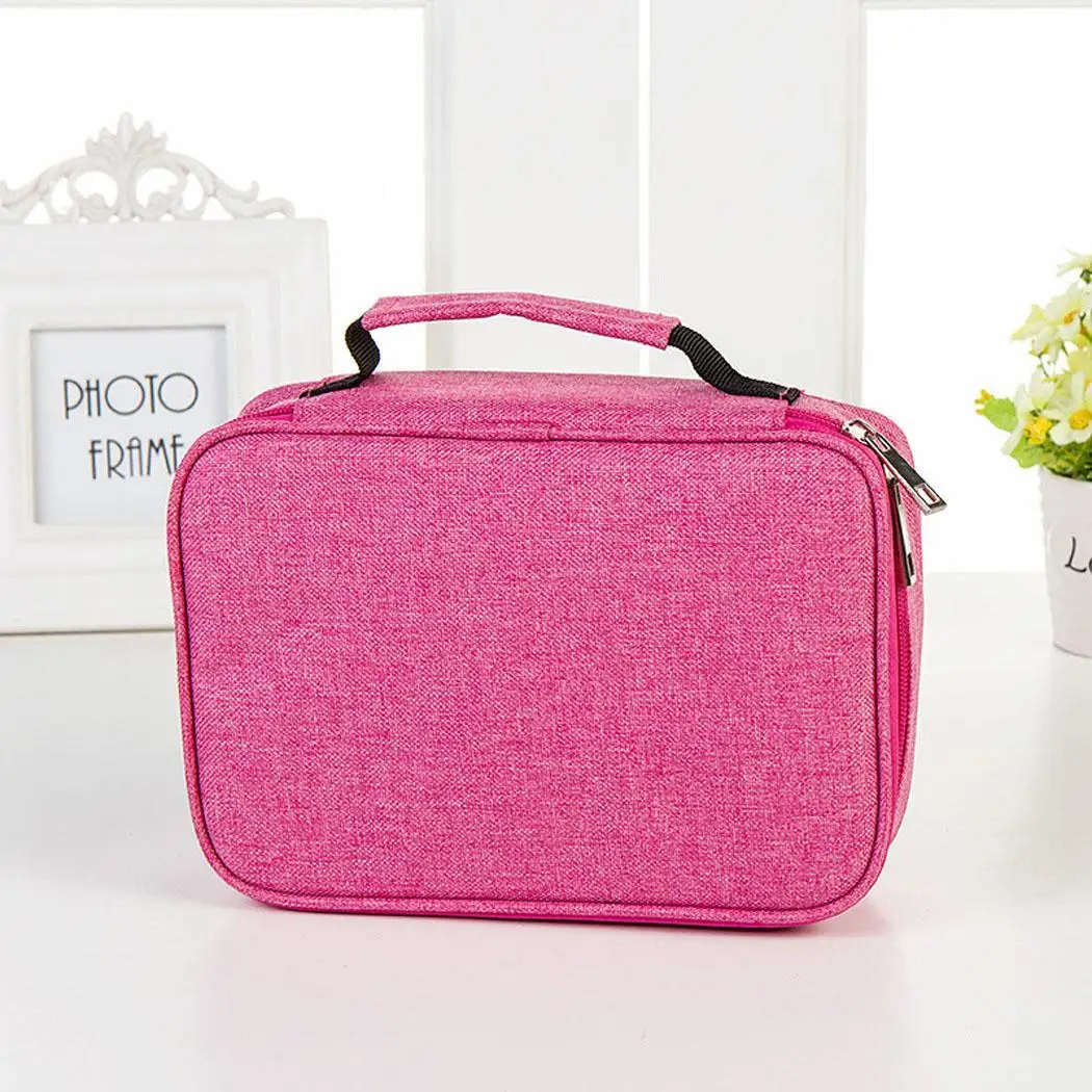 

72 Holes Multifunctional Pencil Case School Pen Case Stationery Case(Pencil Not Included) Casual Storage Bag