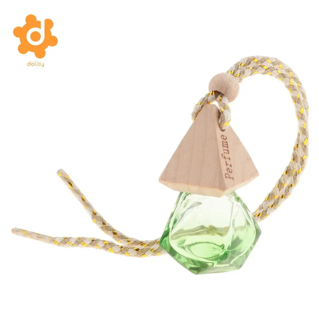 6ml Glass Car Air Freshener Slate Vanilla Fragrance Atomizer Bottle Scent Bottles Fresh
