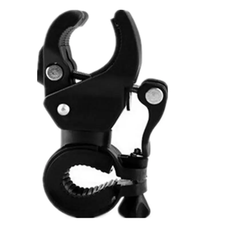 

Cycling Bike Flashlight Bicycle Lights Solid Safe Mount Holder Support Clip Clamp Lantern Black Bike Torch Holder For Bicycle