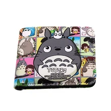 Kawaii totoro кошелек кошельки в клетку кошелек в виде лягушки милые животные держатель для карт сухой материи деньги карман Голые Медведи детские кошельки