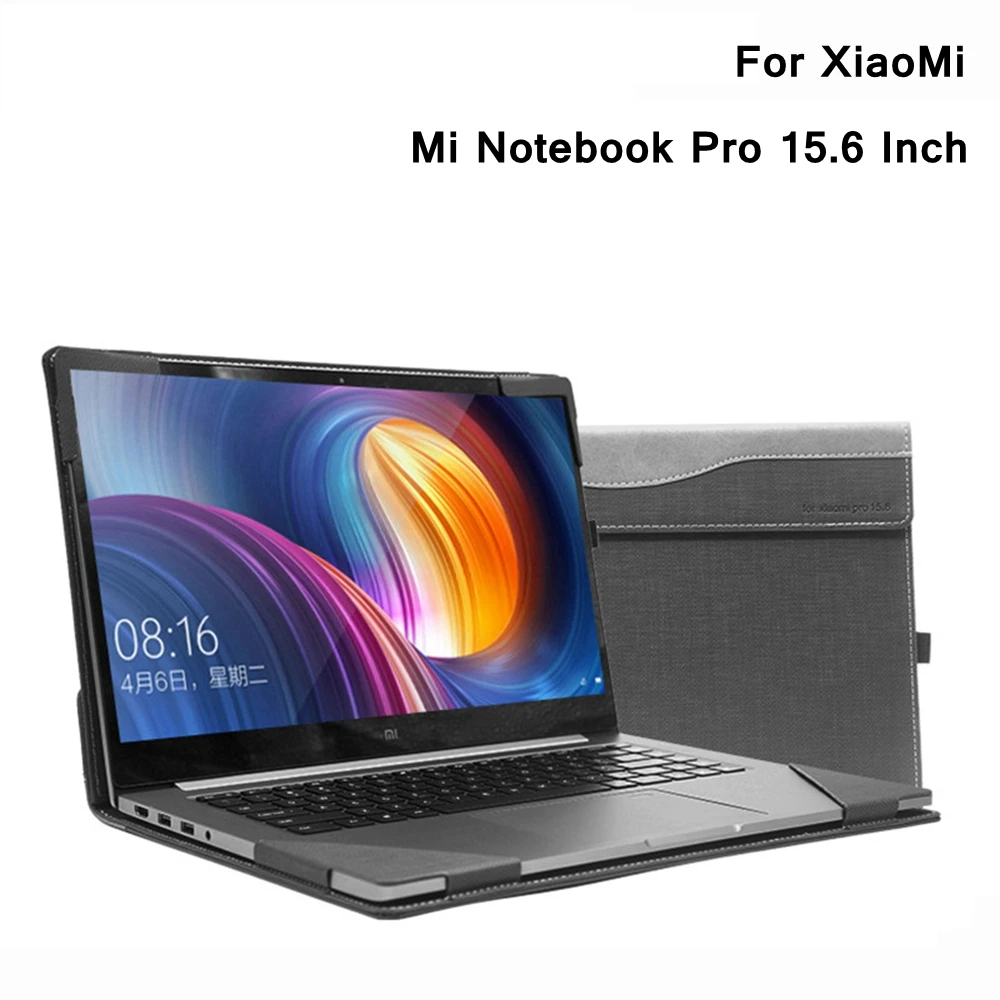 

New Creative Design Case For XiaoMi Mi Notebook Pro 15.6 Inch PU Leather Folio Stand Protective Laptop Cover For XiaoMi Pro 15