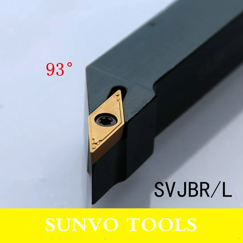 

SVJBR/SVJBL 2525M11/2525M16 Use Carbide Insert VCBT VCMT VCGT 110304/110308/160404/160408 External Turning Tools Holder