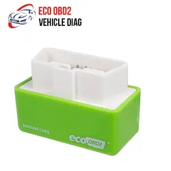 EcoOBD2 зеленый Пособия по экономике чип блок настройки OBD экономитель топлива для автомобиля эко OBD2 Plug & Drive для бензиновых машин экономия
