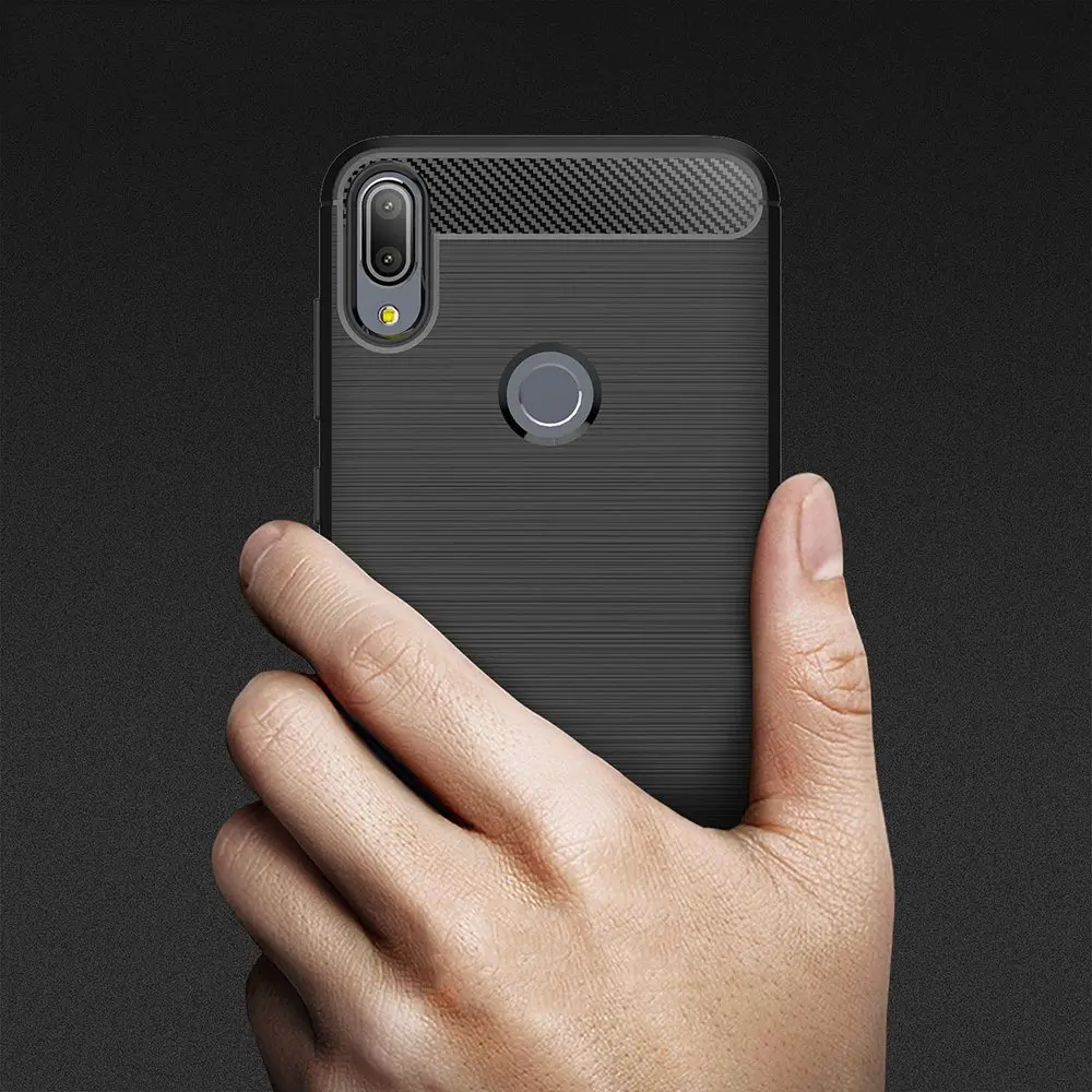 

Carbon Fiber Case For Asus Zenfone Max Pro M1 ZB601KL Case For Zenfone 5 Live ZC600KL ZE620KL ZB553KL 4 Max Plus ZB570TL ZC554KL