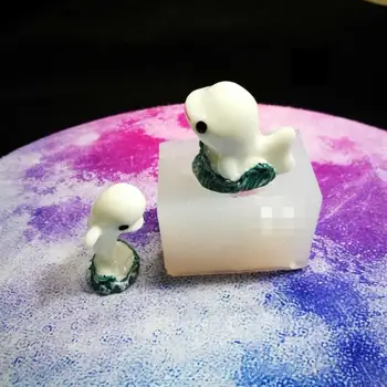 

New handmade Silicone Mould Resin Decorative Craft DIY Standing whale Mold epoxy resin molds for jewelry making tool