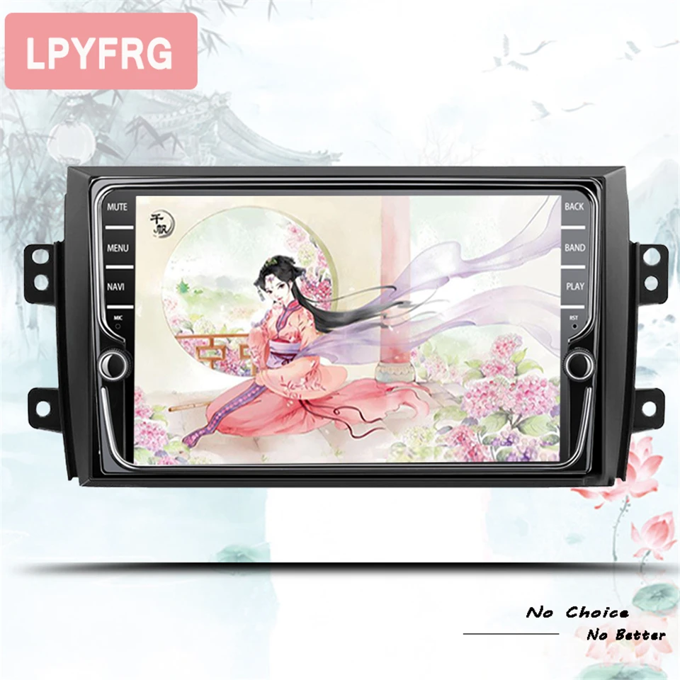Clearance 8" 2 din Android 9.1 Car Radio dvd for Suzuki SX4 2006-2013 gps navigation radio video audio Multimedia player stereo Headunit 3