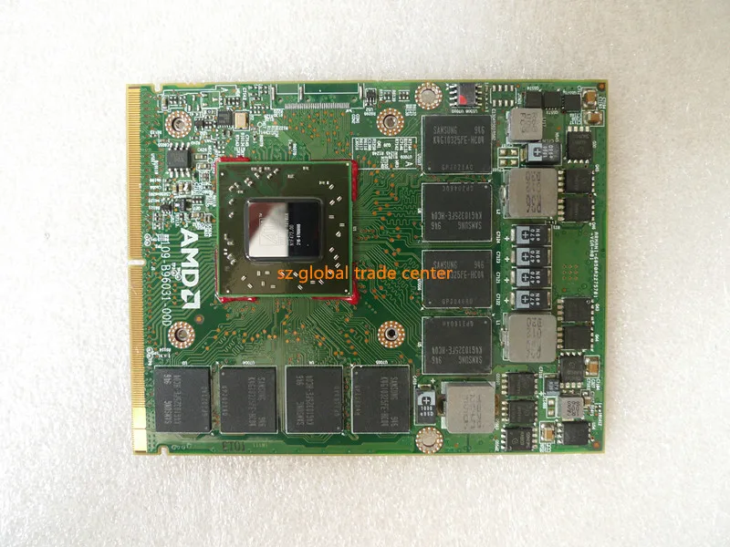 MS-1V0U1 109-B96031-00D 216-0769008 ATI Radeom HD 5870 MXM DDR5 1 ГБ VGA Видео карта GX 740 MS-1727 для MSI