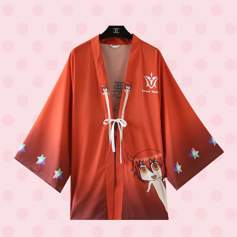 Японское модное кимоно Haori аниме Fate Grand Order Gudako унисекс юката Косплей Костюм GO