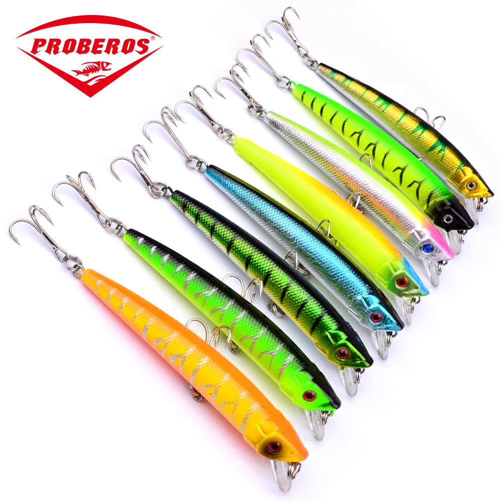 

1PC Isca Artificial Minnow Fishing Lure 9cm/8g Wobbler Crankbait Sea Fishing stickbait Bionic Trolling Hard Bait Jerkbait pesca