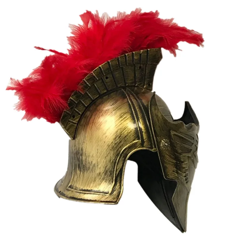 Cos маскарадный шлем спартанская шляпа воина Римский Шлем Спартак самурайская шляпа