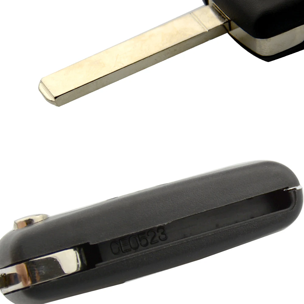 OkeyTech CE0523 3 кнопки складной 433 МГц ID46 PCF7941 чип для Peugeot Citroen VA2 без паза разрезание