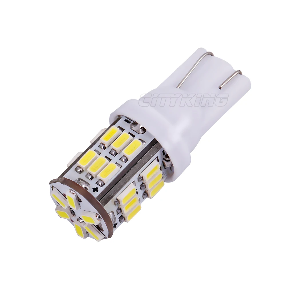 2 шт. Автомобильные светодиодные лампы T10 30smd smd 194 W5W 3014 smd|car light|w5w 2pcssource |