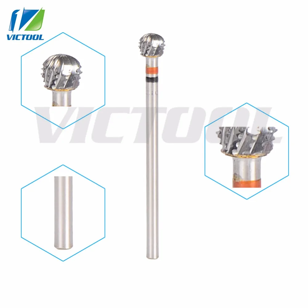 

High Quality Tungsten Nail Drill Bits Ball Shape For Electric Nail Files Machine Manicure Pedicure Nail Art Tools 19