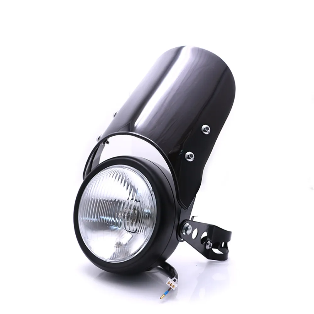 

Universal Motorcycle Headlight With Fairing w/ Mounting Bracket Fork Tubes For Triumph Norton Ducati Chopper Bobber Cafe Racer