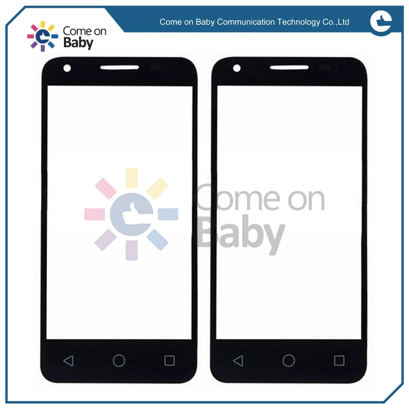 ALC0029 For Alcatel One Touch Pixi 3 4.5 4027D 4027X 4027 A 5017 5017E VF795 Front Outer Glass Lens Repair Touch Screen Outer Glass (2)