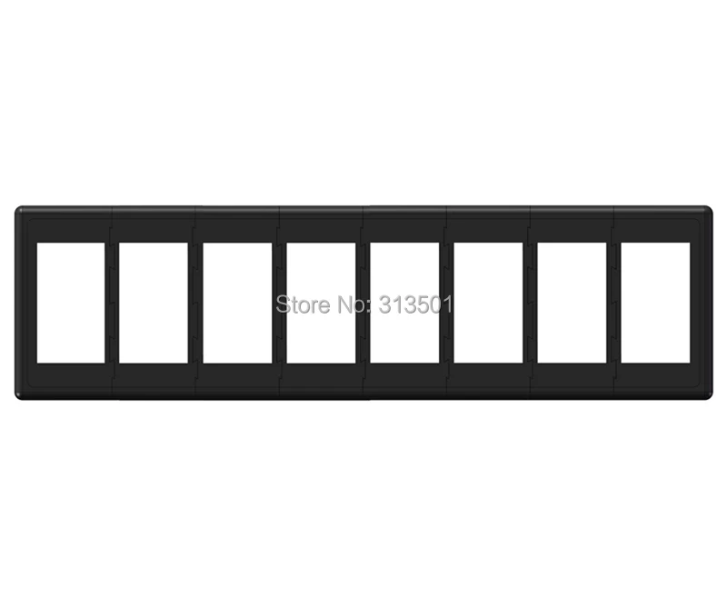 Marine Boat Rocker Switch Panel 8 Gang Position Mounting Mount Bracket
