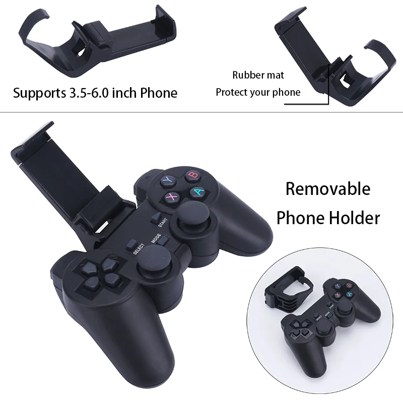 Джойстик для компьютера 2 4G с держателем телефона|control computer|joystick joystickscomputer controller |