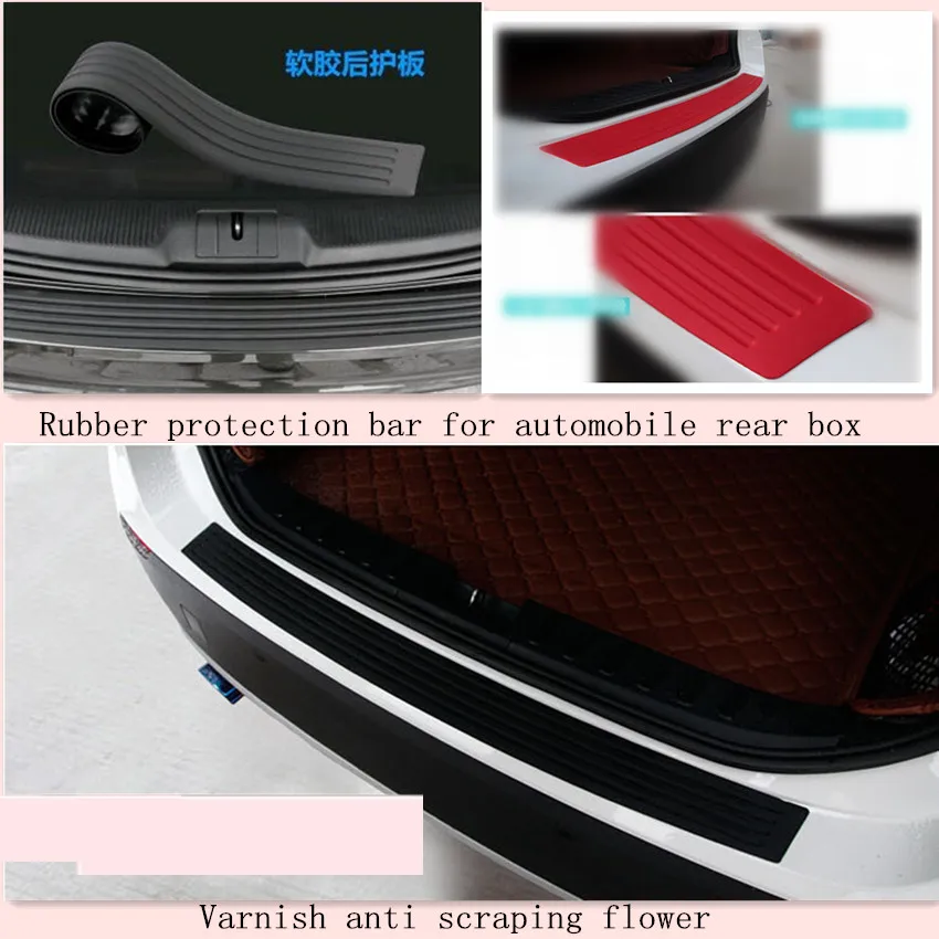 

Car Styling Rear Bumper Scuff Protector Cover For BMW F36 F32 F33 G30 F10H F07 G32 F06 F12 F13 G11 G12 F01 F02 F87 Accessories