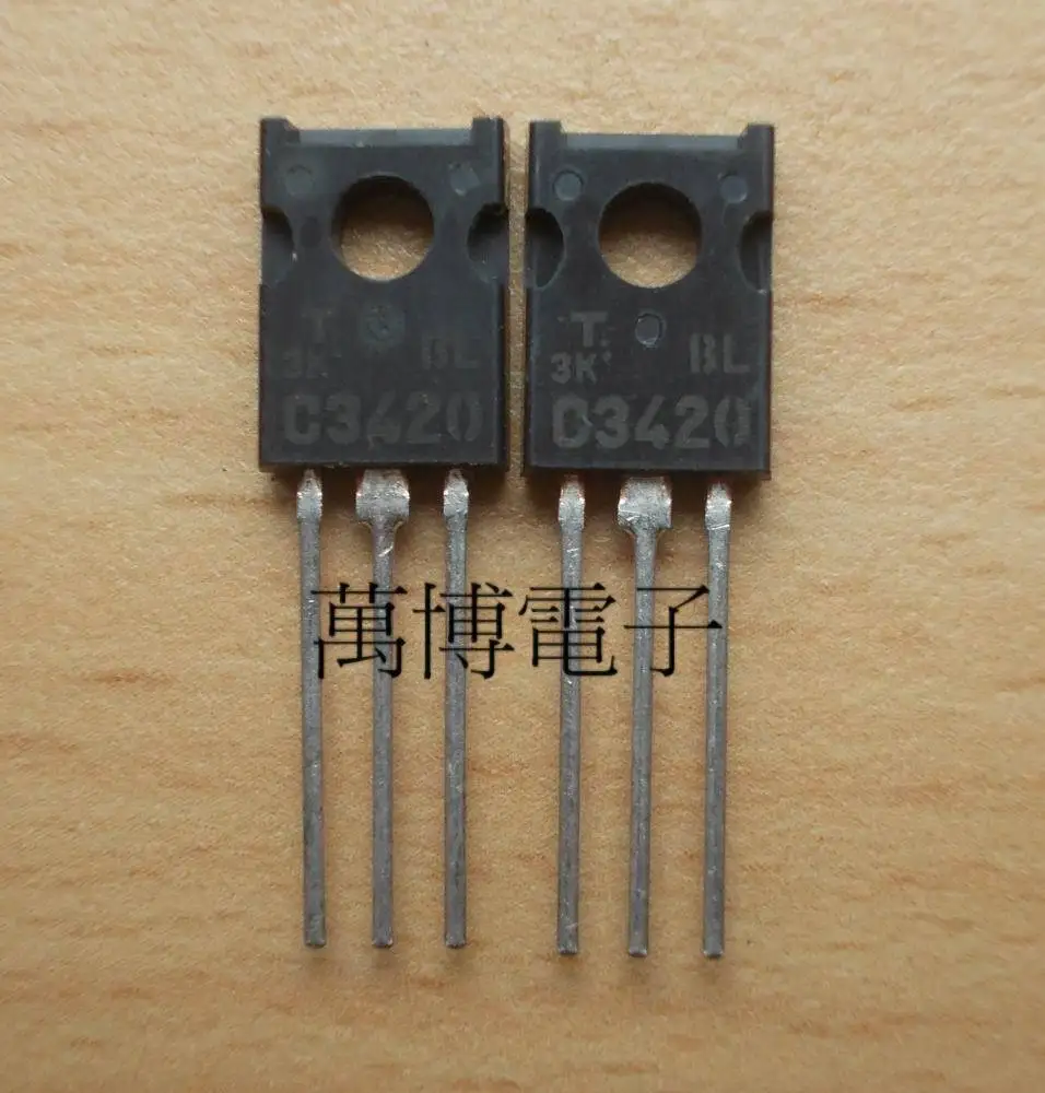 30pcs japan brand new original 2SC3420 C3420 BL file gold voice Audio electronics free shipping