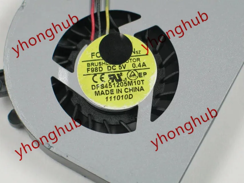 FCN DFS451205M10T F98D DC 5V 0.40A вентилятор охлаждения для сервера ноутбука|server fan|dc 5v fan5v dc fan |
