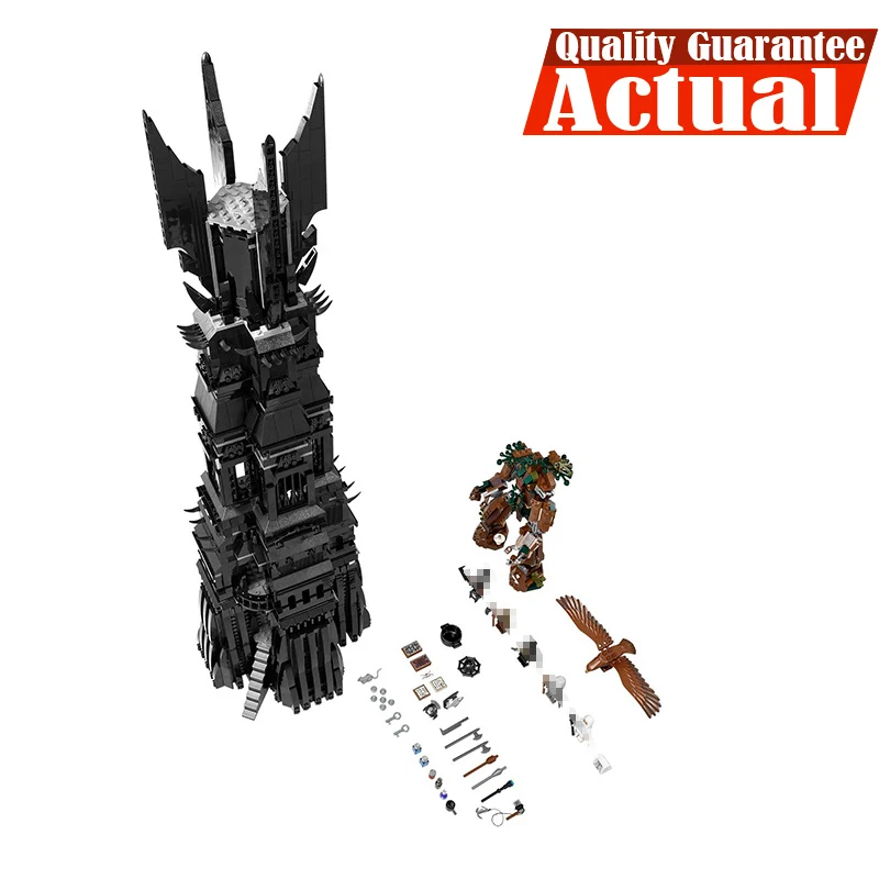 

LEPIN 16010 The Lord of the Rings Two Tower of Orthanc GANDALF THE GREY Hobbits 2430Pcs Building Blocks Bricks Compatible 10237